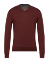 Harmont & Blaine Sweaters In Brick Red