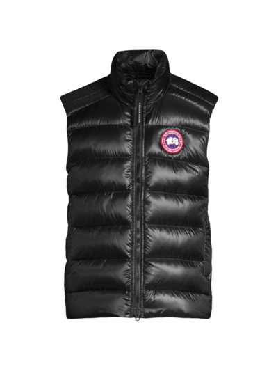 Canada Goose Crofton Down Puffer Vest In Signal Orange