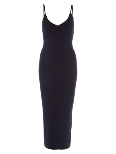 GOOD AMERICAN GOOD TOUCH '90S OPEN BACK MIDI DRESS 