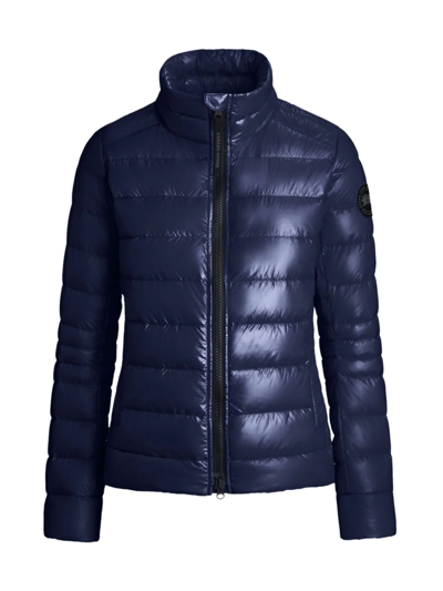 Canada Goose Cypress Quilted Down Jacket In Blu