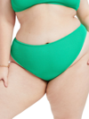 Good American Always Fits Cheeky Bikini Bottom In Summer Green