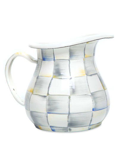 Mackenzie-childs Sterling Check Creamer