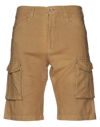 Solid ! Shorts & Bermuda Shorts In Camel