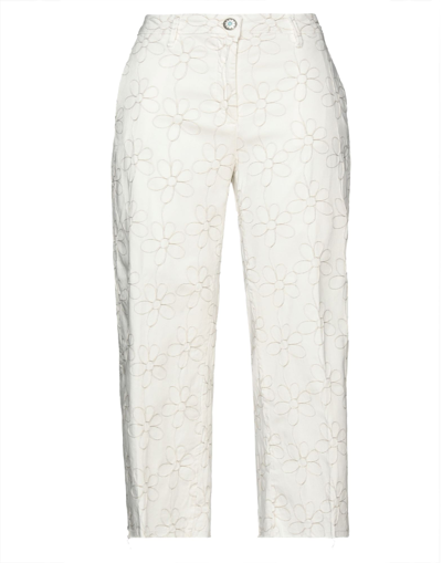 Shaft Pants In White