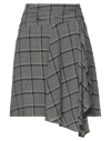 Seventy Sergio Tegon Mini Skirts In Grey