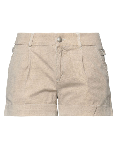 Jacob Cohёn Woman Shorts & Bermuda Shorts Beige Size 27 Cotton, Elastane