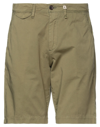 Myths Man Shorts & Bermuda Shorts Military Green Size 30 Cotton, Elastane
