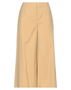 Moschino Cropped Pants In Beige
