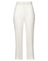 Max Mara Woman Pants White Size 8 Triacetate, Polyester In White
