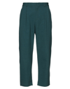 Valentino Pants In Emerald Green