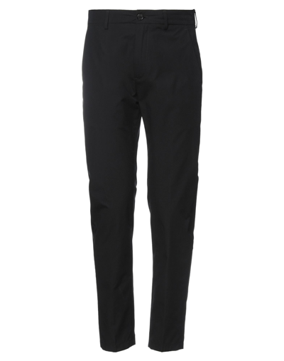 Department 5 Prince Slim Fit Trousers In Blue In Black