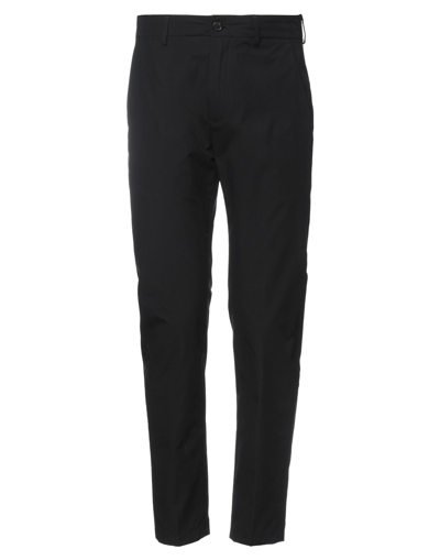 Department 5 Prince Slim Fit Pants In Blue In Black