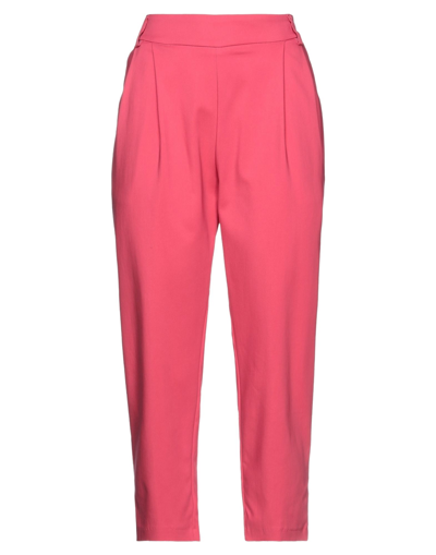 Les Bourdelles Des Garçons Cropped Pants In Pink