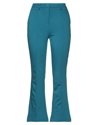 Vicolo Cropped Pants In Blue