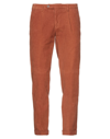 BETWOIN BETWOIN MAN PANTS RUST SIZE 40 COTTON, ELASTANE