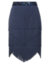 Elisabetta Franchi Mini Skirts In Blue