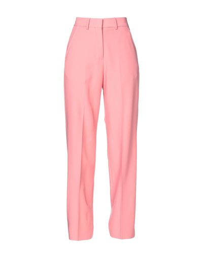 Jjxx By Jack & Jones Woman Pants Salmon Pink Size 25w-30l Recycled Polyester, Viscose, Elastane In Pink