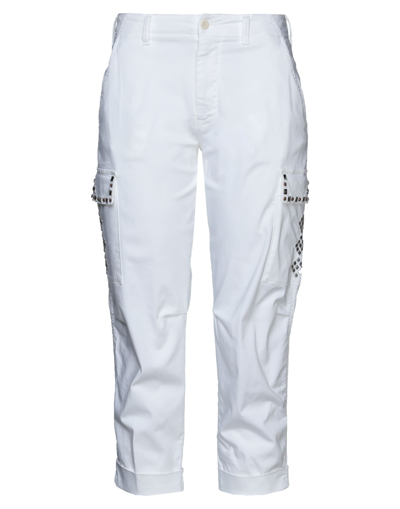 Mason's Cropped Pants In White