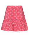 Boutique Moschino Mini Skirts In Red