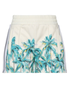 Palm Angels Shorts & Bermuda Shorts In Ivory