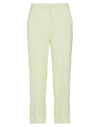 L'autre Chose Cropped Pants In Yellow