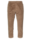 Grey Daniele Alessandrini Cropped Pants In Khaki