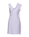 Kaos Short Dresses In Lilac