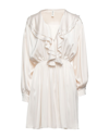 Souvenir Short Dresses In White