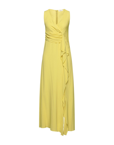 Suoli Long Dresses In Yellow