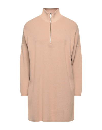 Vicolo Turtlenecks In Beige