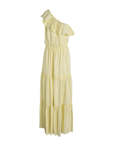 Federica Tosi Long Dresses In Yellow