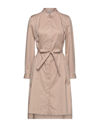 Cappellini By Peserico Short Dresses In Light Brown