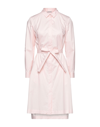 Cappellini By Peserico Short Dresses In Pink