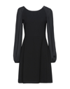Armani Exchange Short Dresses In Black