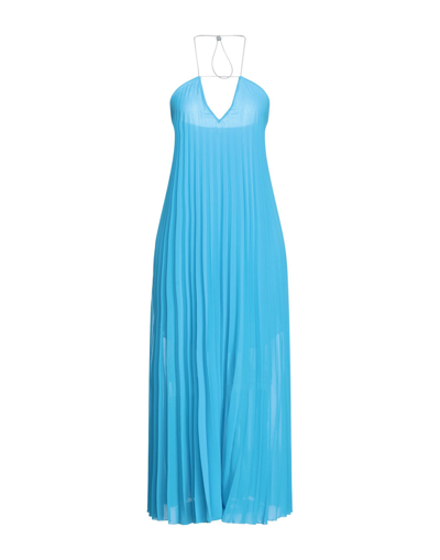 Patrizia Pepe Long Dresses In Blue