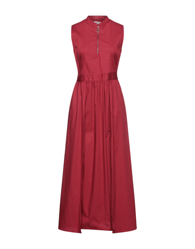 Alpha Studio Long Dresses In Red