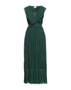 Berna Long Dresses In Dark Green