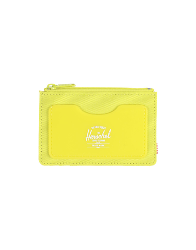 Herschel Supply Co Coin Purses In Yellow
