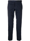 THOM BROWNE SLIM-FIT CROPPED TROUSERS