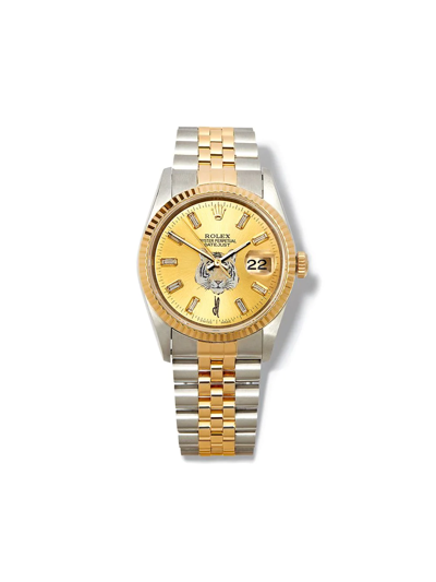 Rolex Oyster Perpetual Datejust 36mm In Gold | ModeSens
