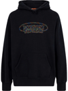 Supreme X Missoni Logo-embroidered Hoodie "fw21" In Schwarz