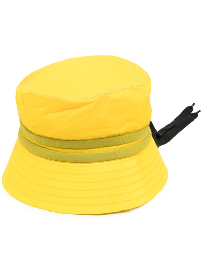 Craig Green Drawstring-fastening Hat In Yellow