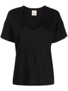 PAULA U-NECK SHORT-SLEEVED T-SHIRT