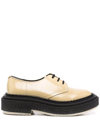 ADIEU CHUNKY LACE-UP LEATHER OXFORD SHOES