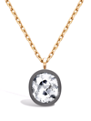 PRAGNELL 18KT ROSE GOLD AND SILVER DIAMOND NECKLACE