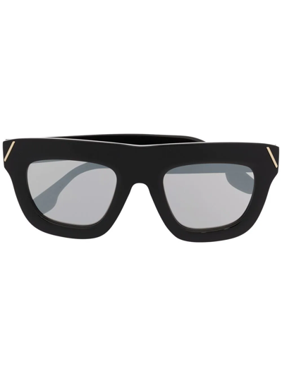 Victoria Beckham Wayfarer-frame Sunglasses In Schwarz