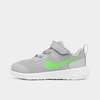 Nike Babies'  Kids' Toddler Revolution 6 Casual Shoes In Light Smoke Grey/dark Smoke Grey/chrome/green Strike