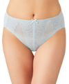 Wacoal Retro Chic High-cut Brief 841186 In Cloud Blue