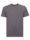 Zanone Roundneck T-shirt In Grey