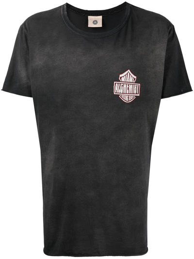 Alchemist Logo Crew-neck T-shirt In Black